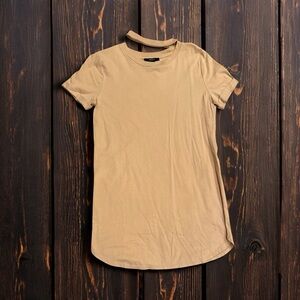 Forever 21 NWT Cream T-Shirt Dress